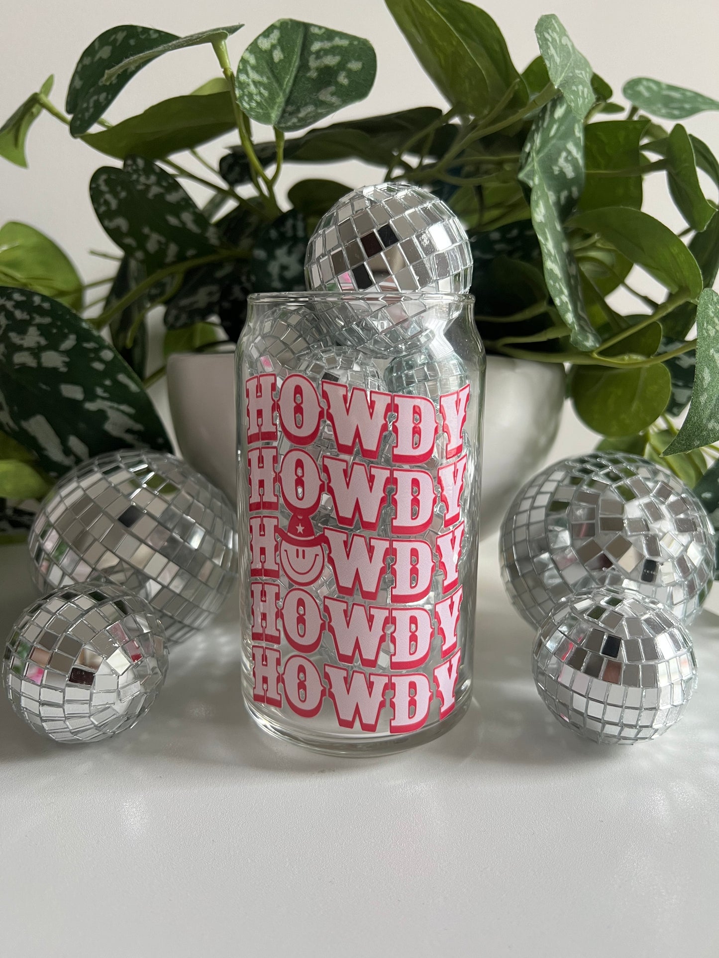 Howdy Glassware 16oz