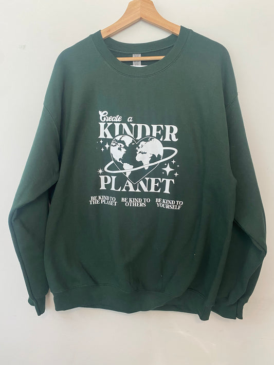 Create a Kinder Planet Crewneck